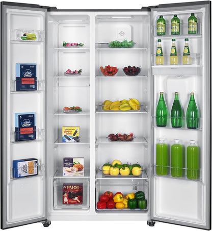 Réfrigérateur Multi-Portes GSBS510IXT 510L (324L + 181L) - Distributeur D'Eau - Inox