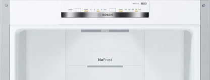 KGN36VLED Série 4 Réfrigérateur Combiné Pose-Libre - 326 L - 186 X 60 (H X L) - Inox