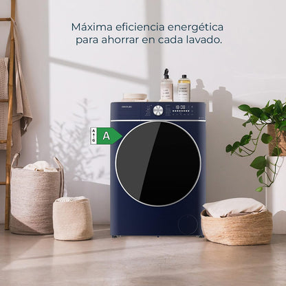 Lave Linge Frontal Bolero Dresscode 7150 Inverter A, Machine À Laver 7 Kg, 1400 Tr,Min, 12 Programmes, Classe A, Inverter Plus, Steam Max, Drum Clean, Départ Différé, Sécurité Enfant