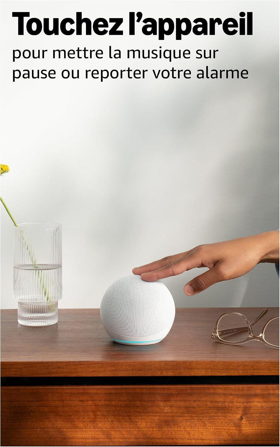 Echo Dot (Nouvelle Génération) | Enceinte Connectée Bluetooth Et Wi-Fi Au Son Puissant Encore plus Imposant | Blanc, Avec Accès Anticipé À Alexa+
