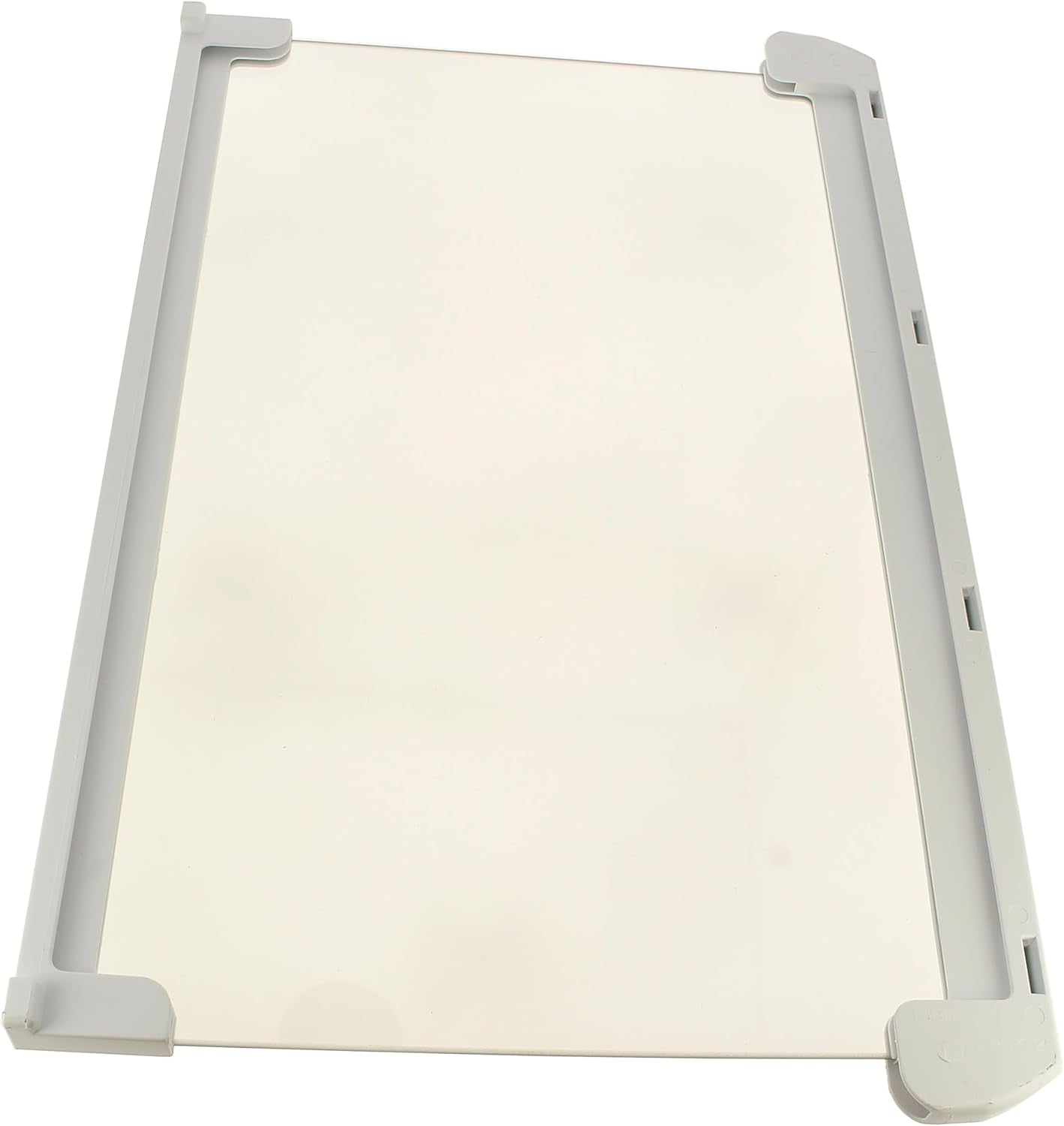 Étagère En Verre Avec Profils Dimensions : 434 X 292 X 4 Cm Pièce De Rechange Originale Pour Réfrigérateurs  Indesit Hotpoint