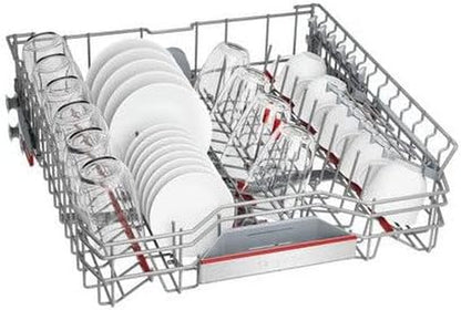SMI6EDS57E - Série 6 - Lave-Vaisselle Encastrable Avec Bandeau - Home Connect - 13 Couverts - Silence plus 39 Db - Metallic