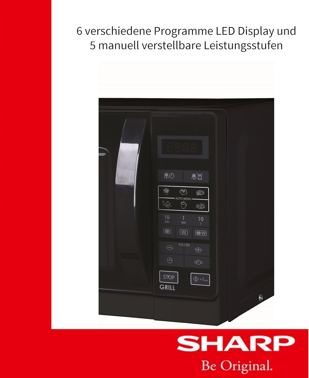 Micro-Ondes 2 En 1 Avec Grill R642BKW, 20 L, Noir