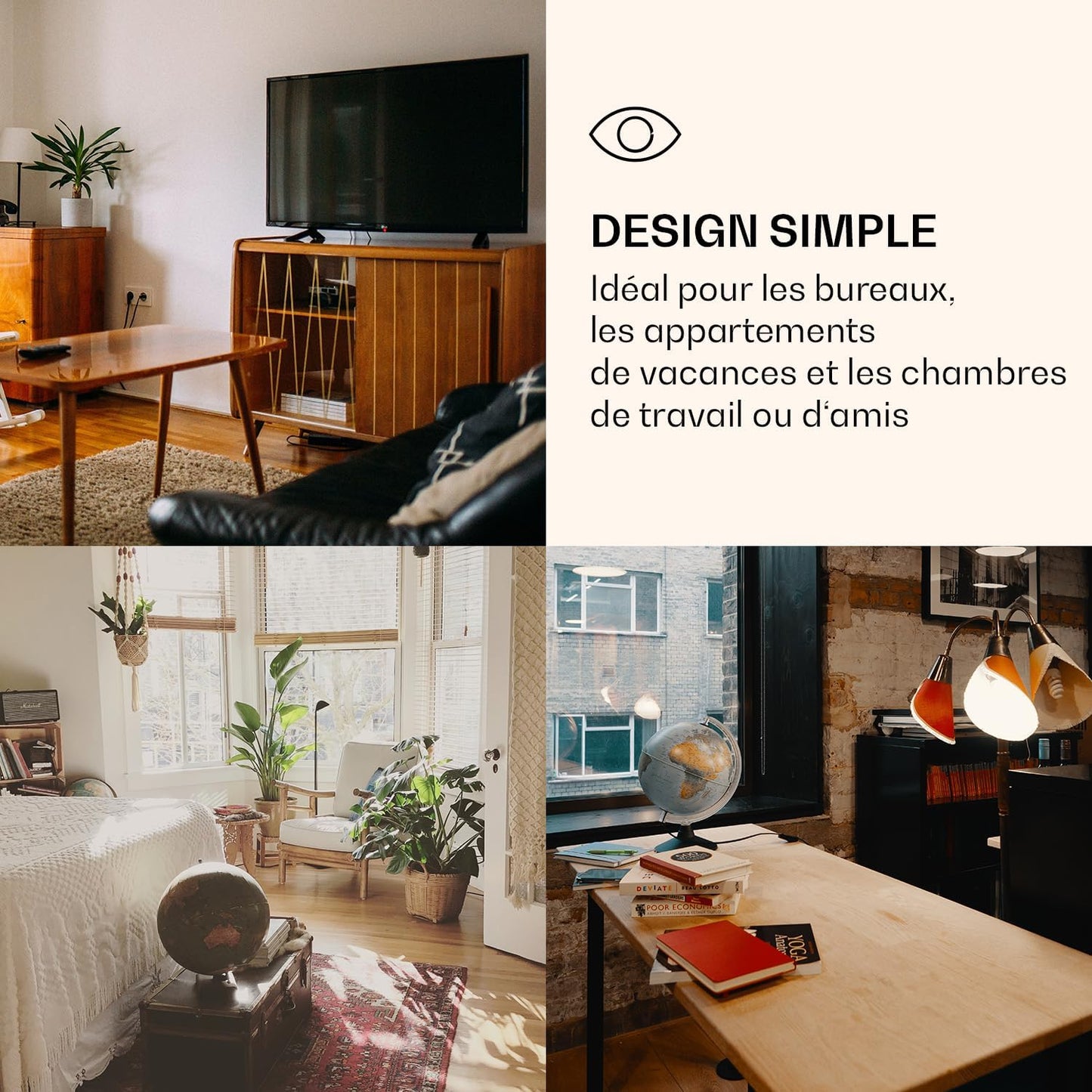 Pluto – Congélateur 1 Zone De Refroidissement, Thermostat À 5 Niveaux, 0 À -18 ° C, Avec Façade En Verre, Pieds Réglables En Hauteur, Silencieux, Volume 80 Litres - Noir