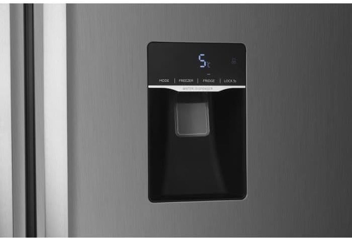 Réfrigérateur Américain Continental Edison - CERA532NFIXD - 2 Portes - 529L - L90 Cm Xh177 Cm - Inox