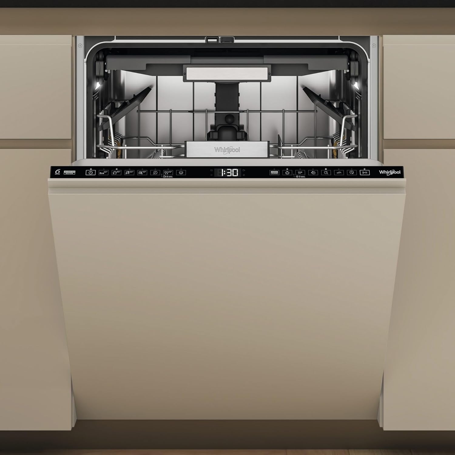 Lave Vaisselle Whirlpool W7IHF60TU CUVE MAXISPACE ENCASTRABLE 60 CM