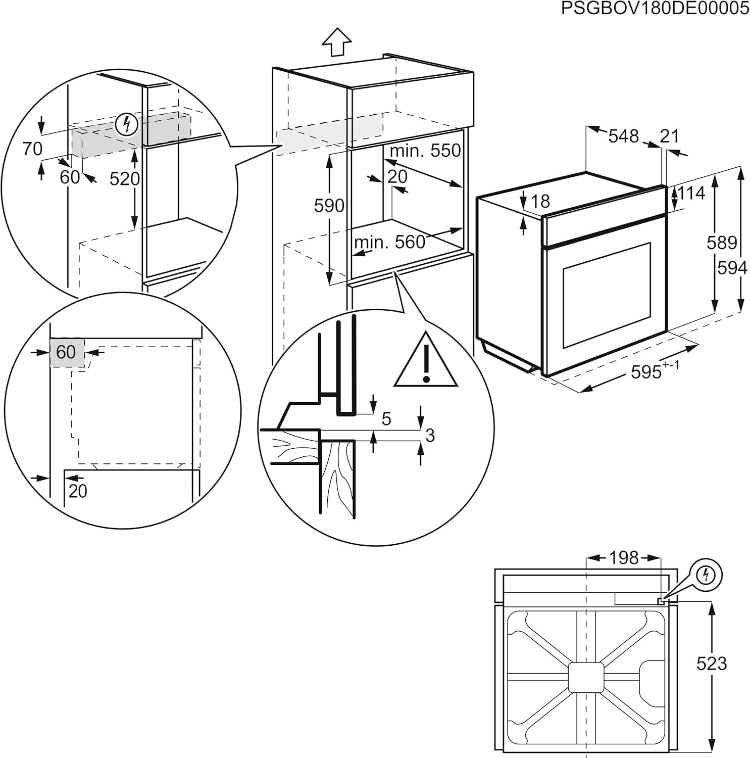 BPS33102Z 72 L A+ Acier Inoxydable