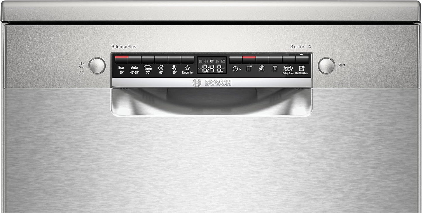 Électroménager SMS4EVI14E Série 4 Lave-Vaisselle De Libre Position 60 Cm Inox