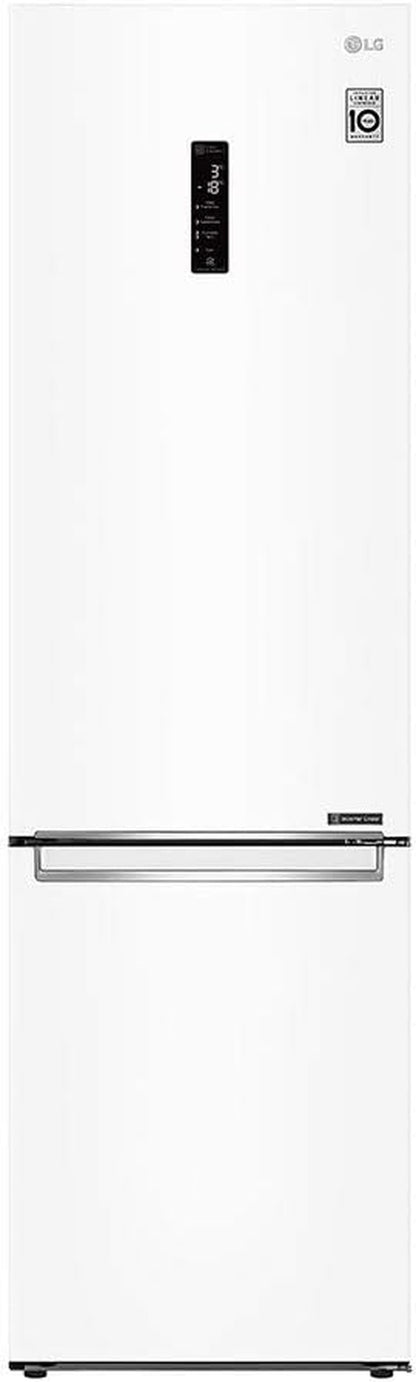 GBB72SWDMN Réfrigérateur Combi No Frost 203 Cm Avec Congélateur, Compresseur Smart Inverter, 384 Litres Blanc