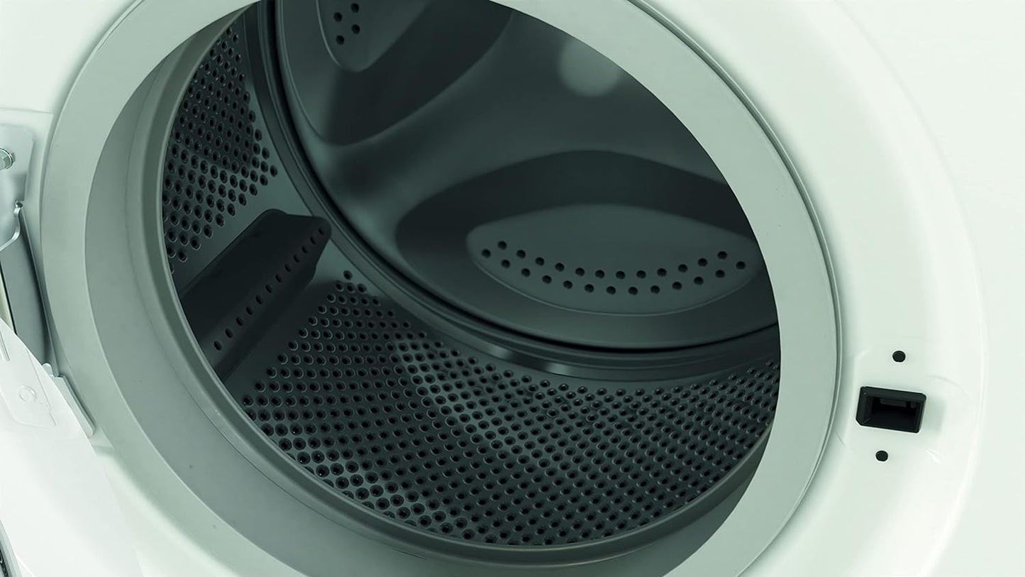 Indesit EWE 81283 W IT N, Machine À Laver À Montage Avant, 8 KG, 1200 TR/MIN, D