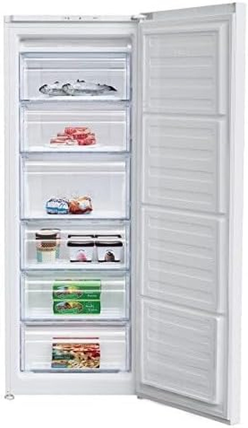 Beko Réfrigérateur RFSA210K20W - A+ - 135,7 Cm - 230 Kwh/An - Capacité Du Réfrigérateur : 168 L - Congélateur : 168 L - Voyants De Contrôle