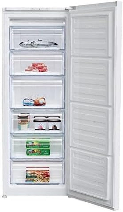 Beko Réfrigérateur RFSA210K20W - A+ - 135,7 Cm - 230 Kwh/An - Capacité Du Réfrigérateur : 168 L - Congélateur : 168 L - Voyants De Contrôle