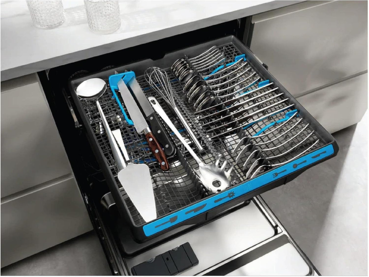 Lave-Vaisselle 60Cm 14C 42Db Intégrable Avec Bandeau - EEM48300IX
