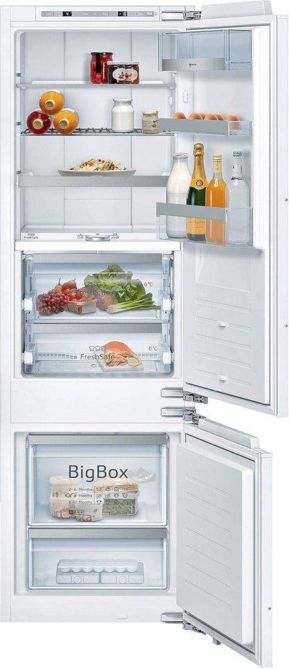 Neff KI8878FE0 Réfrigérateur-Congélateur Intégré (Placement) 237 L E Blanc