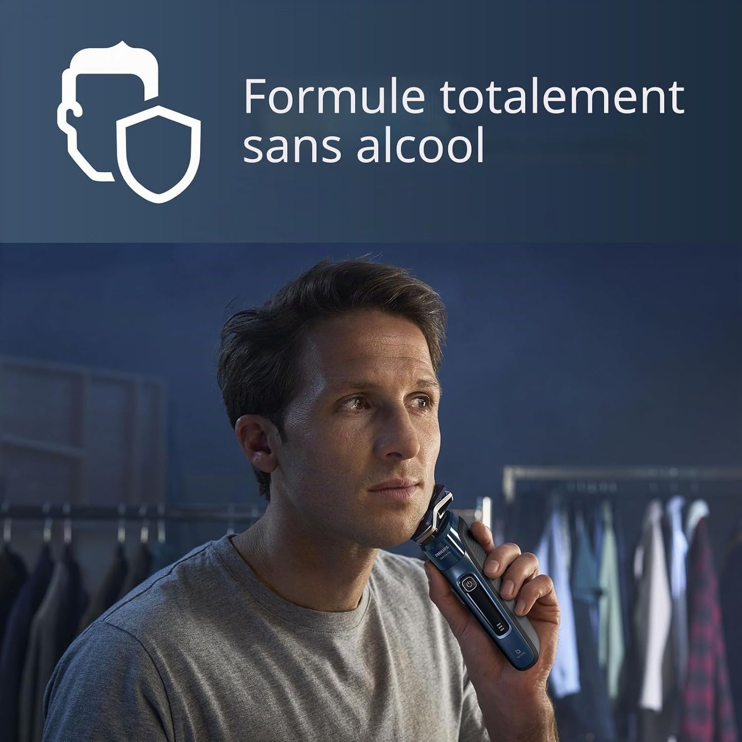 Philips Quick Clean Lot De 2 Cartouches À Dosettes | Formule Sans Alcool, Nettoie Et Lubrifie Le Rasoir, 6 X 30 Cycles De Nettoyage, CC12/52