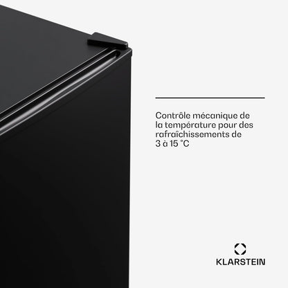 Mini Frigo Et Congelateur De Chambre De 68L, Snacks, Boissons, Petit Frigo Top Silencieux, Mini Bar, Petit Réfrigérateur Camping, Mini Frigo Cosmetique, Refrigerateur Avec Étagères Réglables