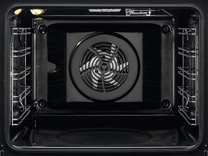 EOH3H54X Four Électrique À Convection, Multifonction, Grill Intégré, Série 300, 7 Fonctions, Cuisson À Plusieurs Niveaux, Nettoyage Aquaclean, 72 L De Capacité, Inox Anti-Traces De Doigts,