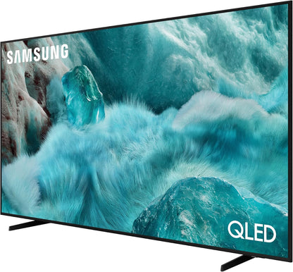 TV AI 65 Pouces QLED 65Q7F3 4K Smart TV, Quantum Dots, Q4 AI Processor, Wifi, Airplay, HDR, Q-Symphony, OTS Lite, Knox Security, Gaming Hub, Bixby, Application Opérateurs Intégrées
