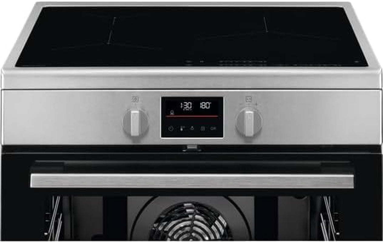 Cuisinière Induction A+ 73L 3 Feux, Série 500 Surroundcook, Inox - LKI64890BX
