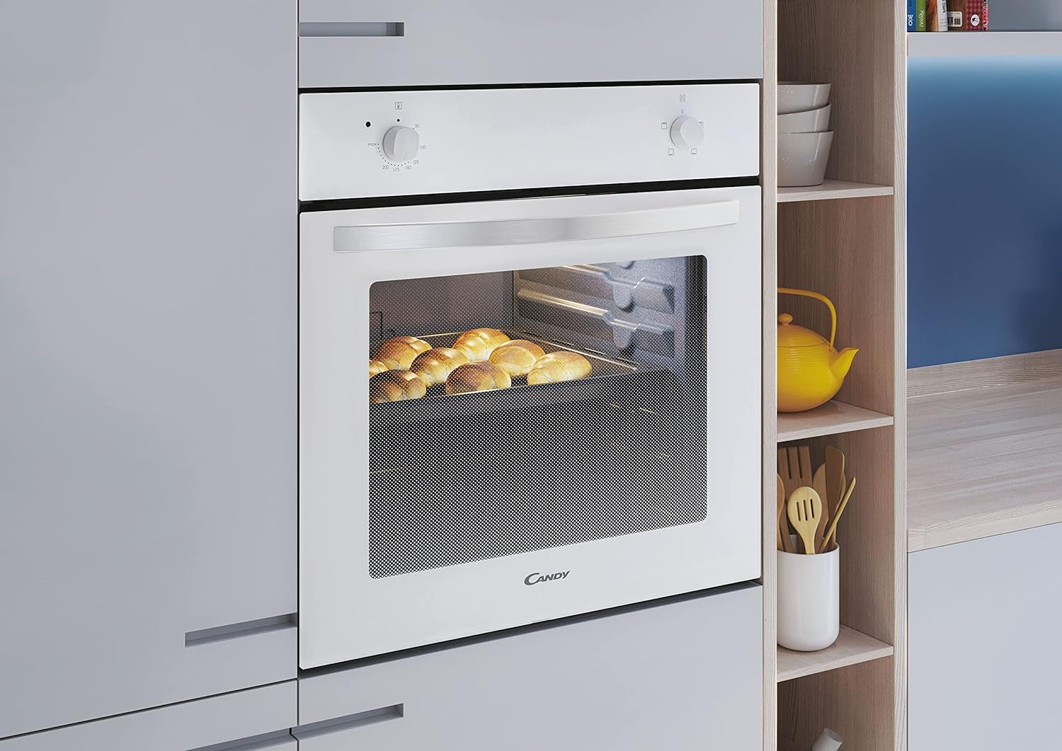 Four Encastrable Émail Lisse FIDC B100, Idéa, 70 Litres, Convection Naturelle