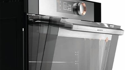 Four Encastrable Pyrolyse De Dietrich DOP7220X - Four Pyrolyse Noir - Multifonction - Chaleur Tournante Ou Pulsée - 73 Litres - Classe Énergétique A+