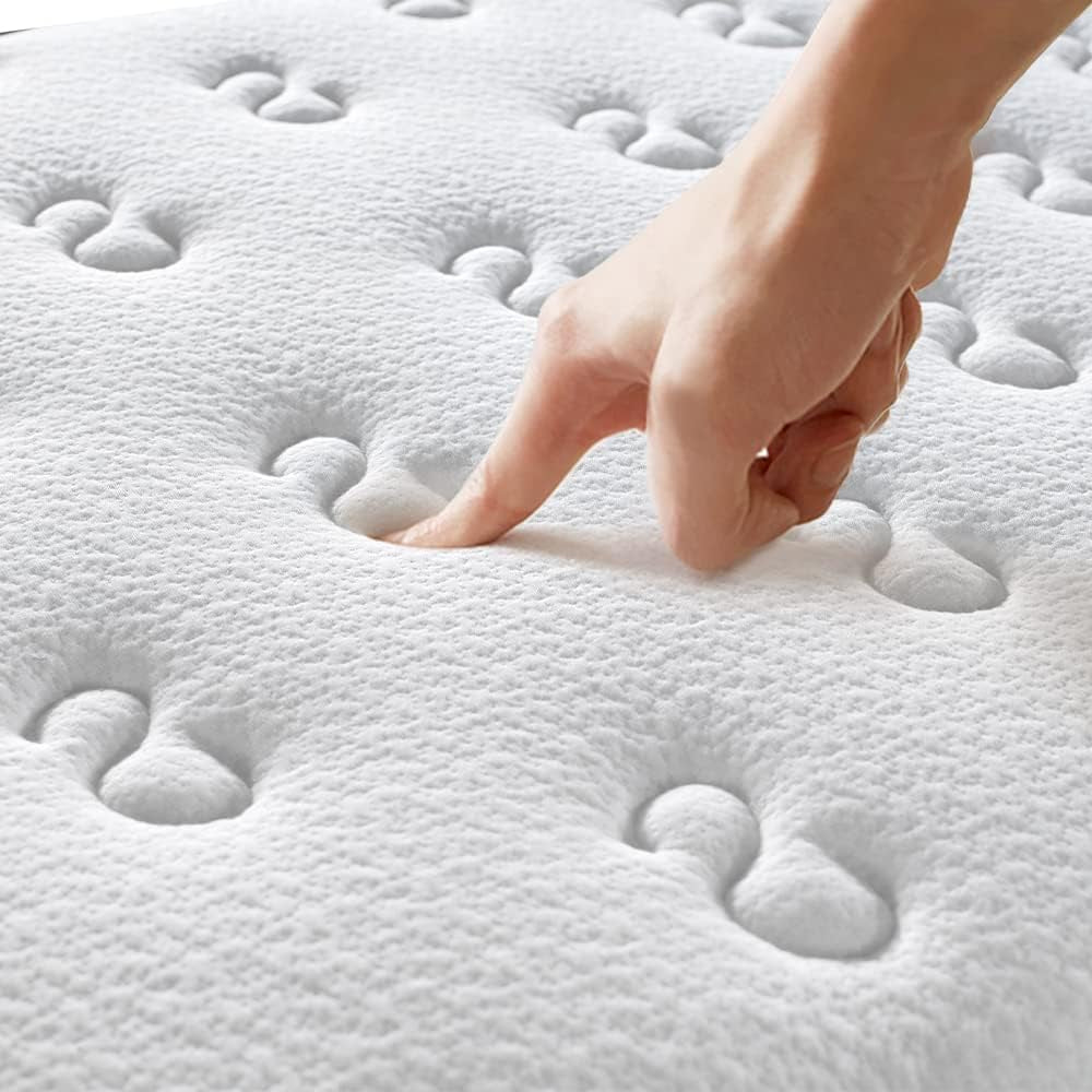 -Matelas En Mousse, Parfait Soutien Haute Resilience Ultra Respirante, Matelas Réversible À Deux Faces Entièrement Utilisables