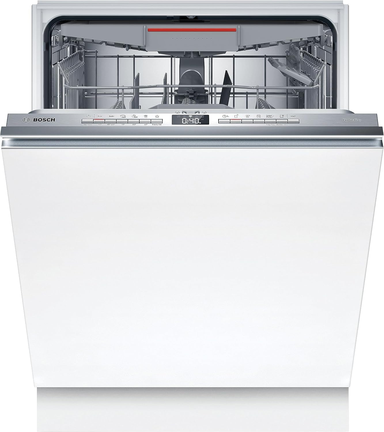 SMV6YCX02E Série 6, Lave-Vaisselle Encastrée Dissimulée Totale, Perfectdry, Home Connect, Efficientdry : Ouverture Automatique De La Porte, 60 Cm
