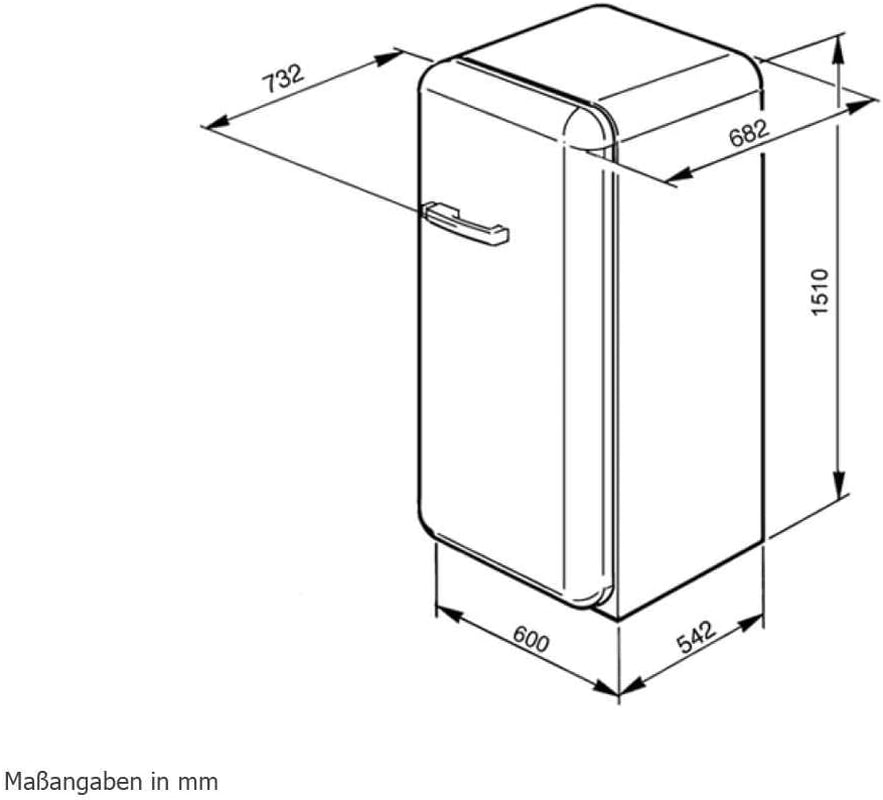 FAB28RG1 Réfrigérateur Armoire Pose Libre 248 L Classe: A++ Jaune