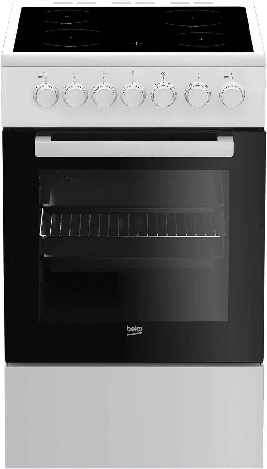 Fsm571 00Gw Cuisinière (Électriques/Autonome)/50 Cm/Témoin De Chaleur Résiduelle/Noir