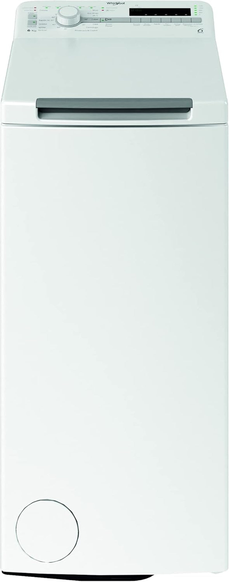 Whirlpool TDLR 6240S IT Machine À Laver Charge Par Dessus 6 1200 Tr/Min C Blanc