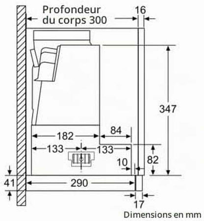 Hotte Tiroir LI97SA531, Iq300, Iqdrive, LED,