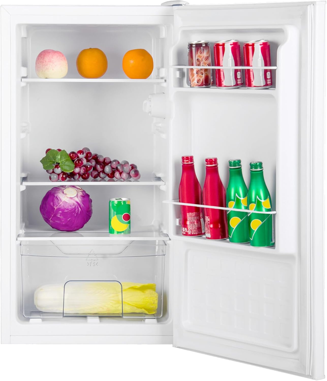 Amica Réfrigérateur Complet VKS 351-116 W - Blanc - 85 Cm (H) X 45 Cm (L) X 41 Cm (P) - 61 Litres/Debout