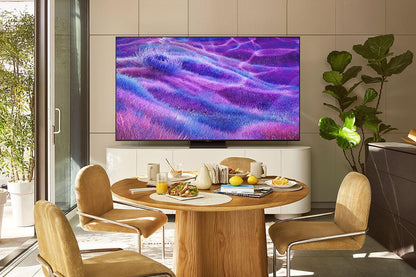 TV AI Mini LED 65 Pouces Neo QLED QN80F 4K Smart TV, Quantum Matrix Core, Processeur NQ4 AI Gen2, Wifi, Airplay, HDR, Q-Symphony, OTS Lite, Knox Security, Gaming Hub, Bixby, Dolby Atmos
