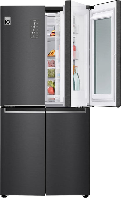 GMQ844MC5E Réfrigérateur Américain Multidoor Total No Frost Avec Congélateur, 530 L, Technologie Instaview, Door Cooling Et Cooling Linéaire - Réfrigérateur Smart Multidoor Avec Wi-Fi Et Écran LED