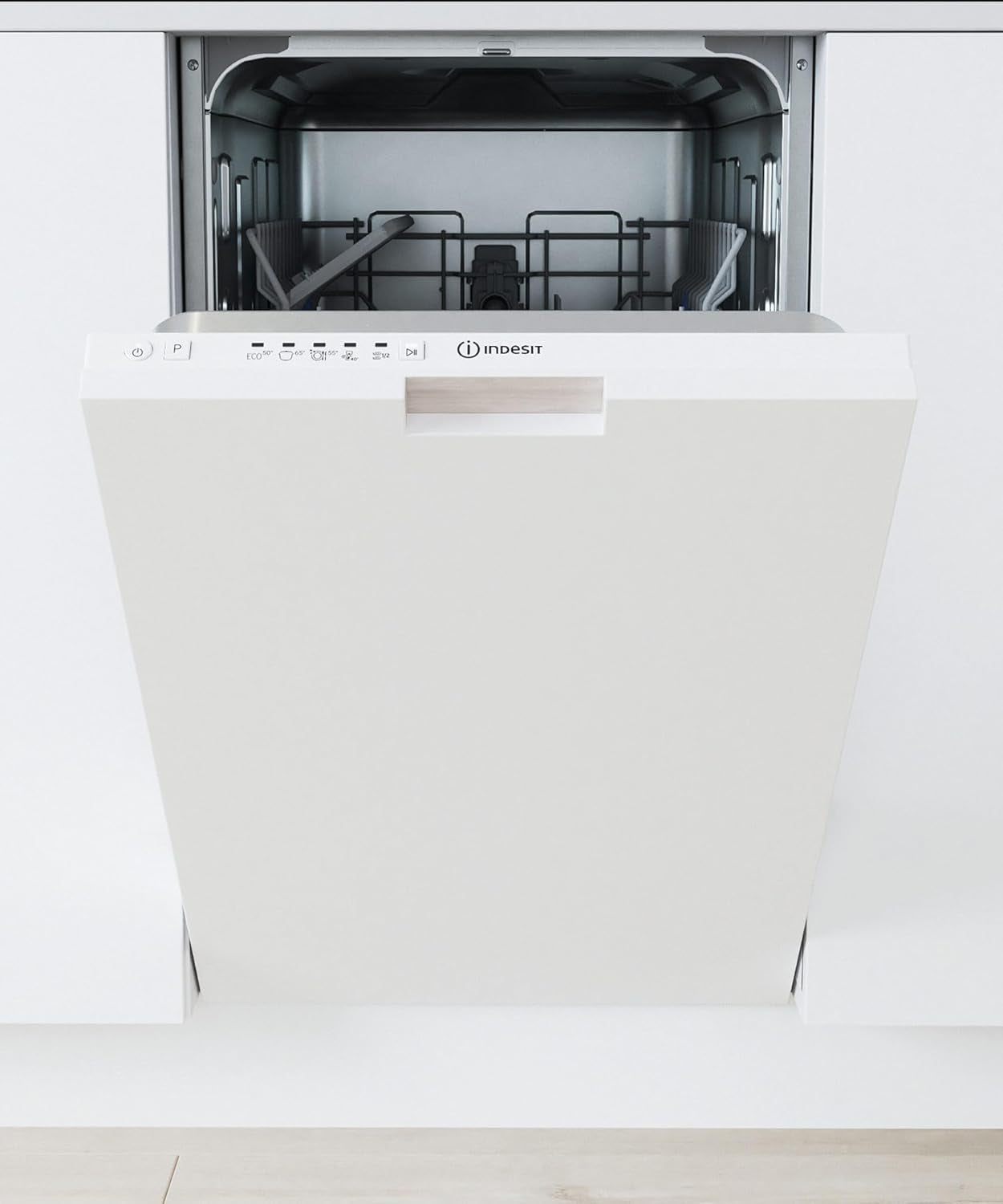 Nouveau Modèle INDESIT DI9E 2B10 Lave-Linge 45 Cm Compartiment Total Sans Panneau 9 Couvertures Classe F