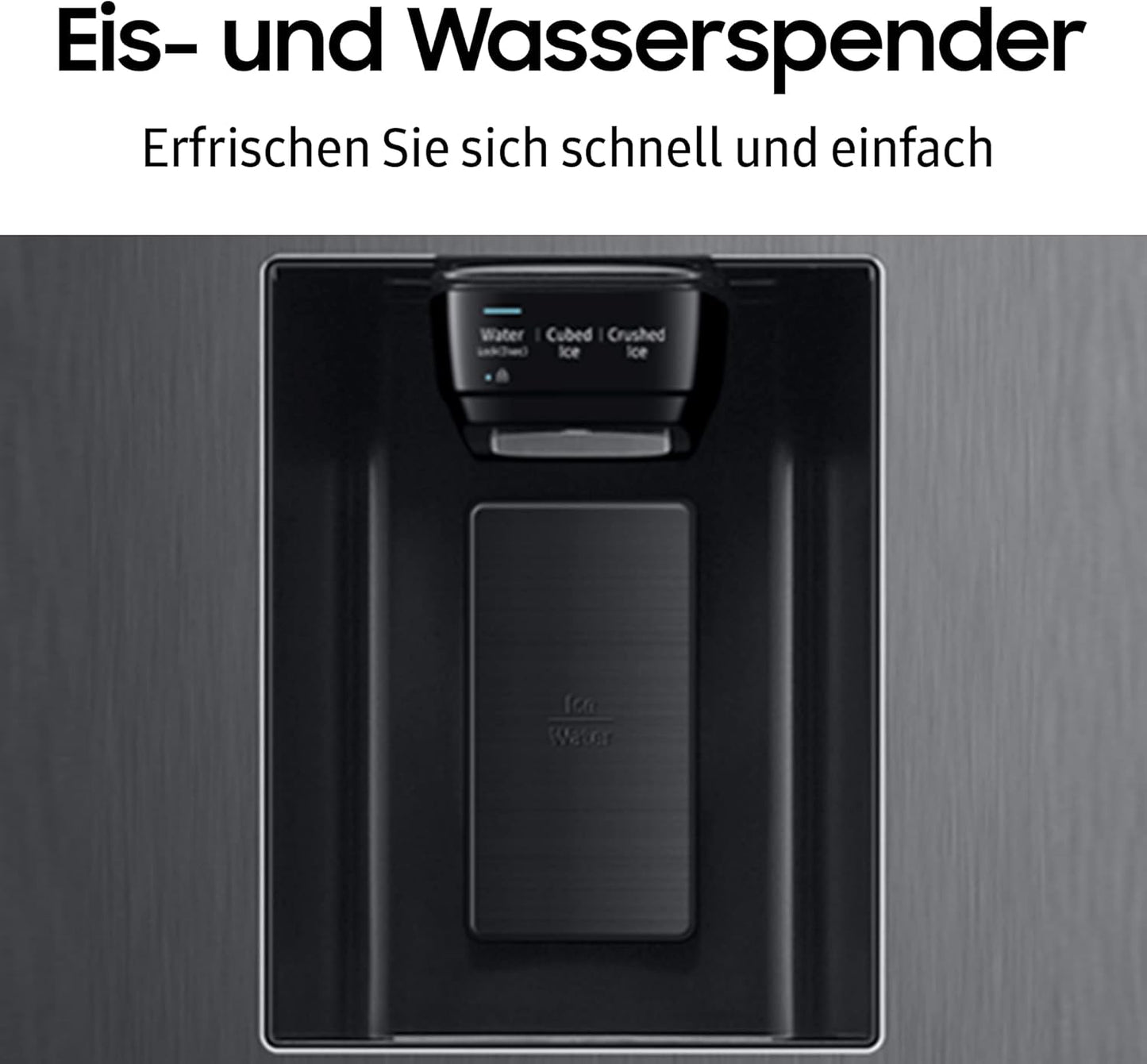 RS6GA8521B1/EG Frigo Américain Autoportante 634 L E Noir