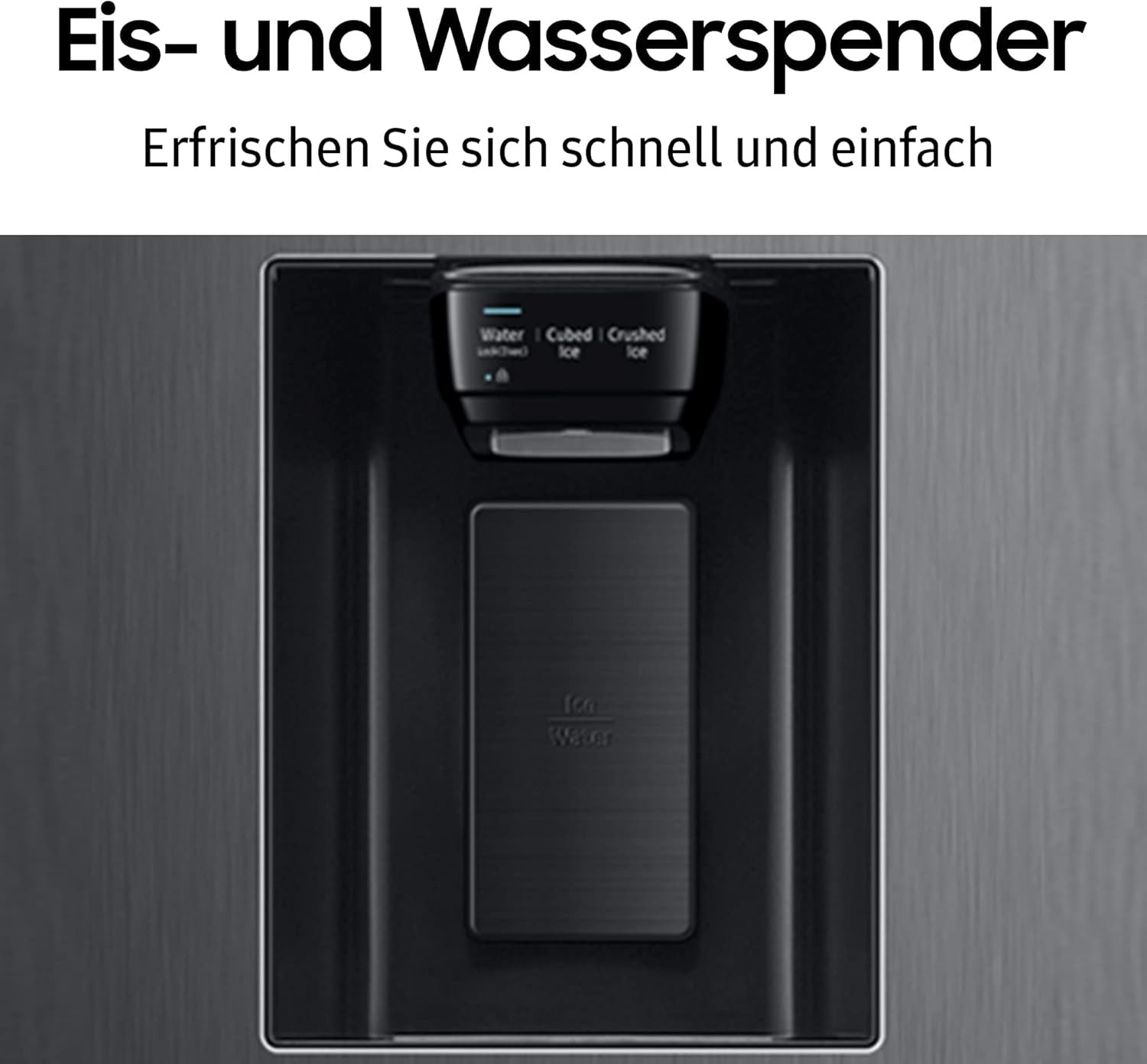 RS6GA8521B1/EG Frigo Américain Autoportante 634 L E Noir