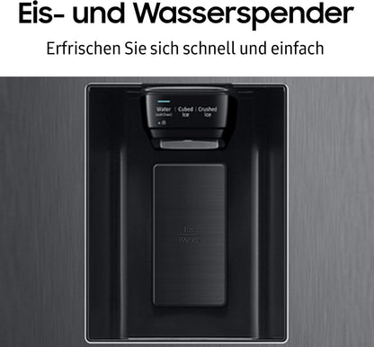 RS6GA8521B1/EG Frigo Américain Autoportante 634 L E Noir