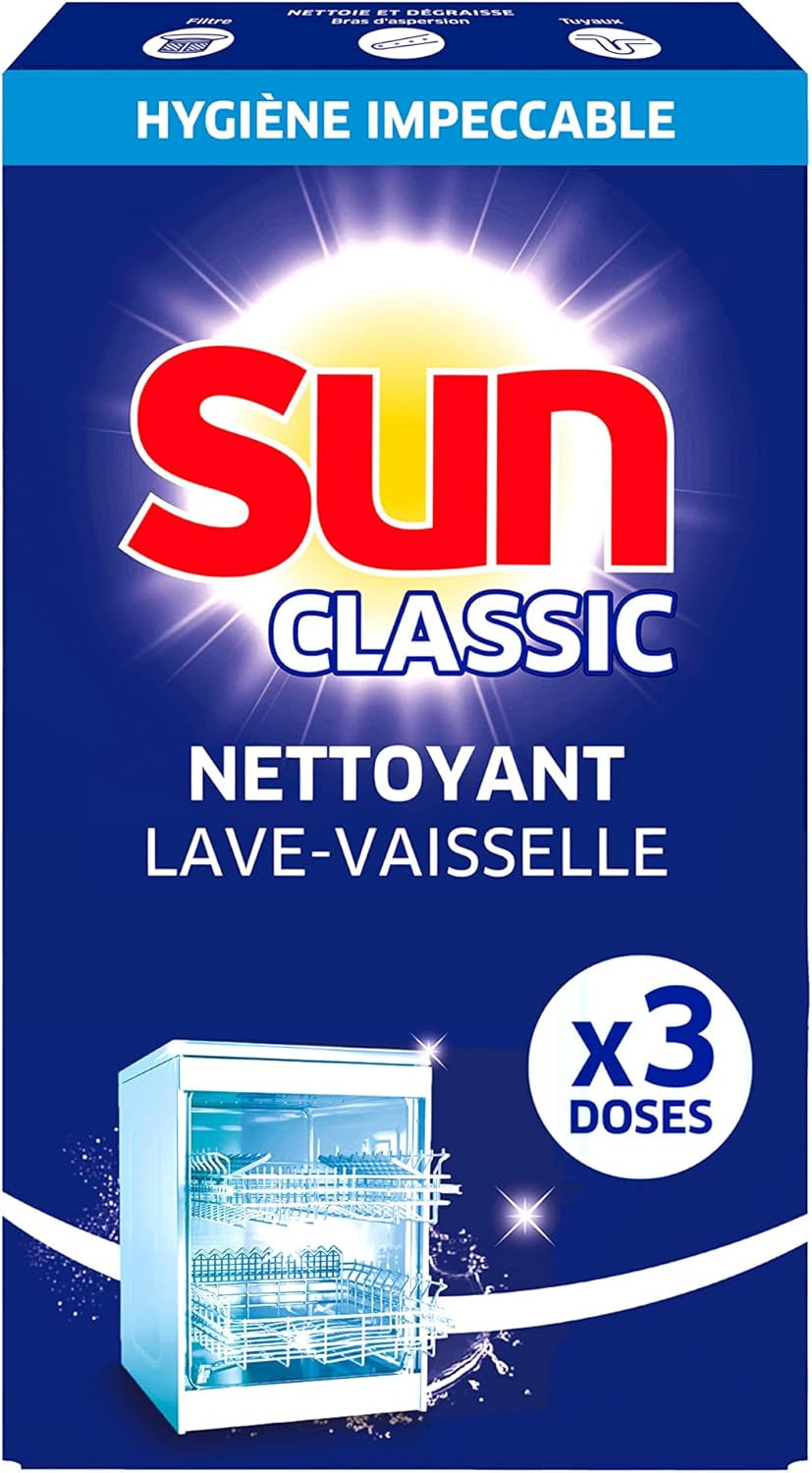 Nettoyant Lave-Vaisselle Classique 3 Doses Contre Le Calcaire Et Les Dépôts De Graisse