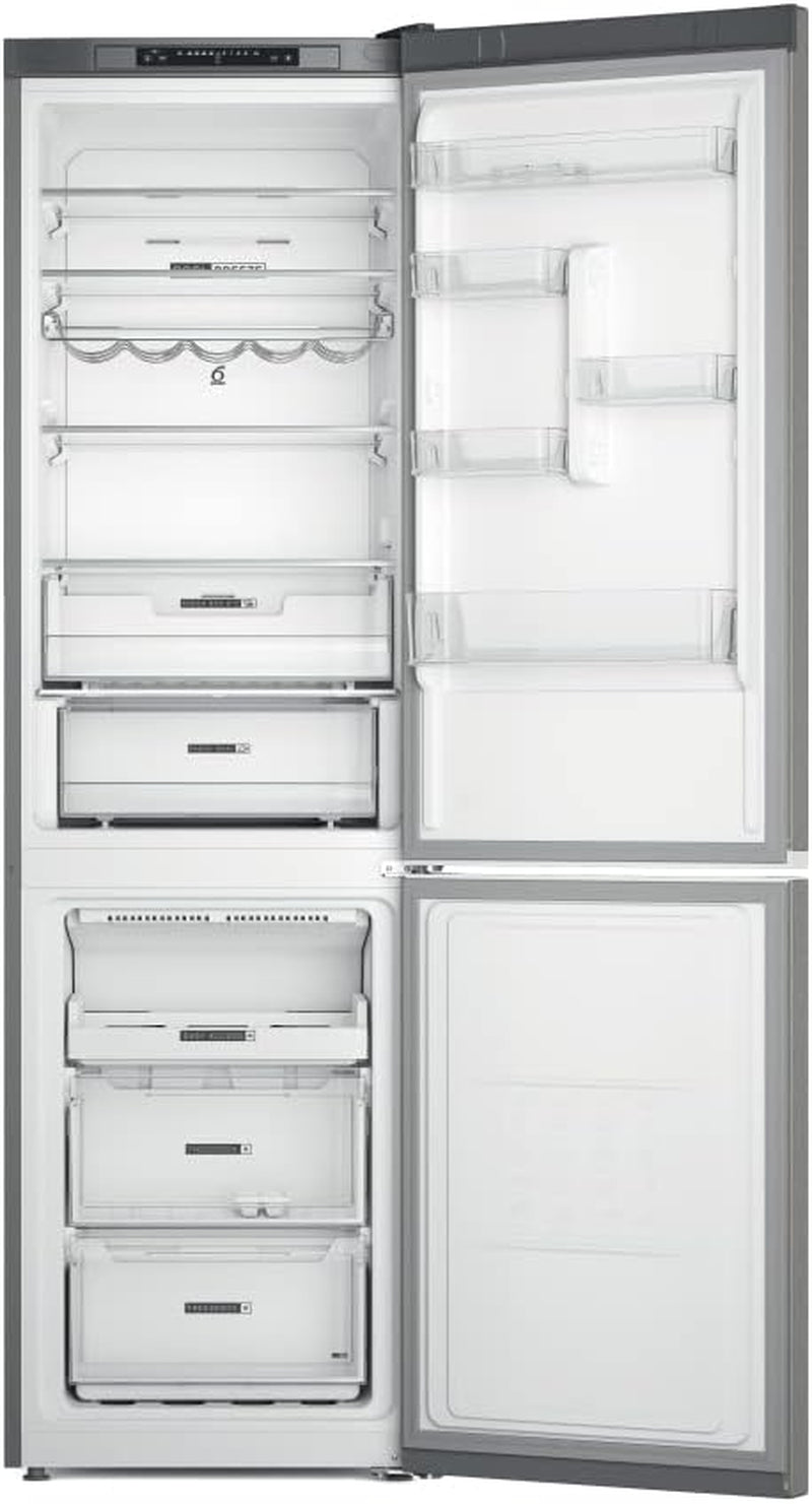 Réfrigérateur Combiné No Frost 370 Litres Classe D Inox - W7X93A OX