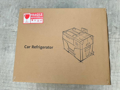Mini Réfrigérateur Portable Pour Voiture 40L, Avec Écran LCD Numérique, 220 V Mini Réfrigérateur Congélateur, Congélateur Pour Réfrigérateur Portable De -20 À 20 Degrés C