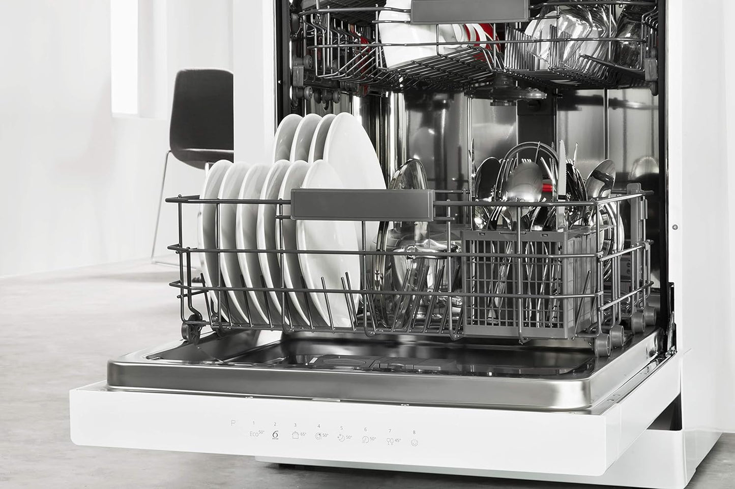 Whirlpool WFC 3C26 P, Lave-Vaisselle Pose Libre 60Cm, 14 Couverts, E