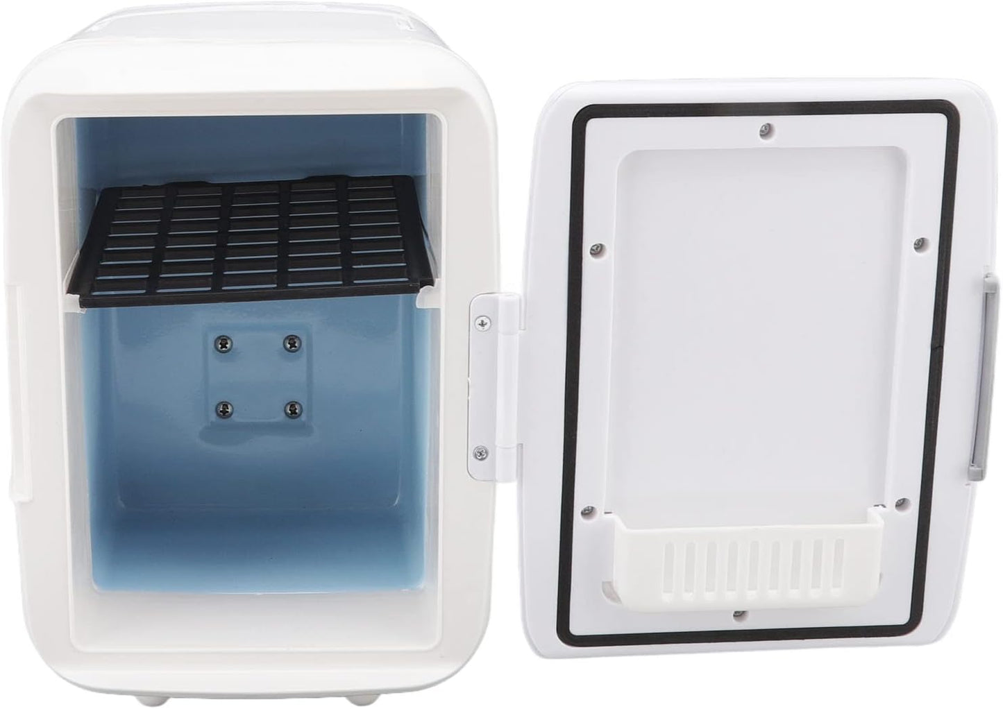 Mini Frigo 4L Pour Chambre - 12V Grande Capacité Réfrigérateurs Portatifs Glacière Et Réchauffeur Thermoélectriques Mini Congélateur Pour Dortoir, Bureau, Maison, Soins De La Peau, Maquillage