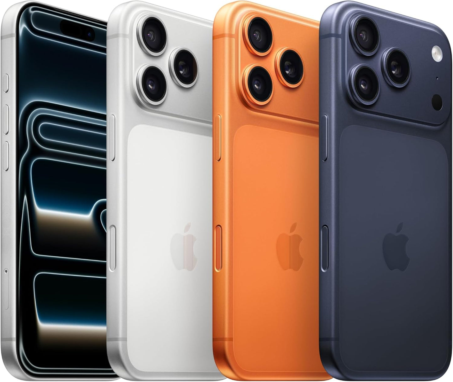 Iphone 17 Pro 256 Go : Écran 6,3 Pouces Avec Promotion Jusqu’À 120 Hz, Puce A19 Pro, Autonomie Prodigieuse, Système Caméra Pro Fusion Avec Caméra Avant Center Stage ; Bleu Intense