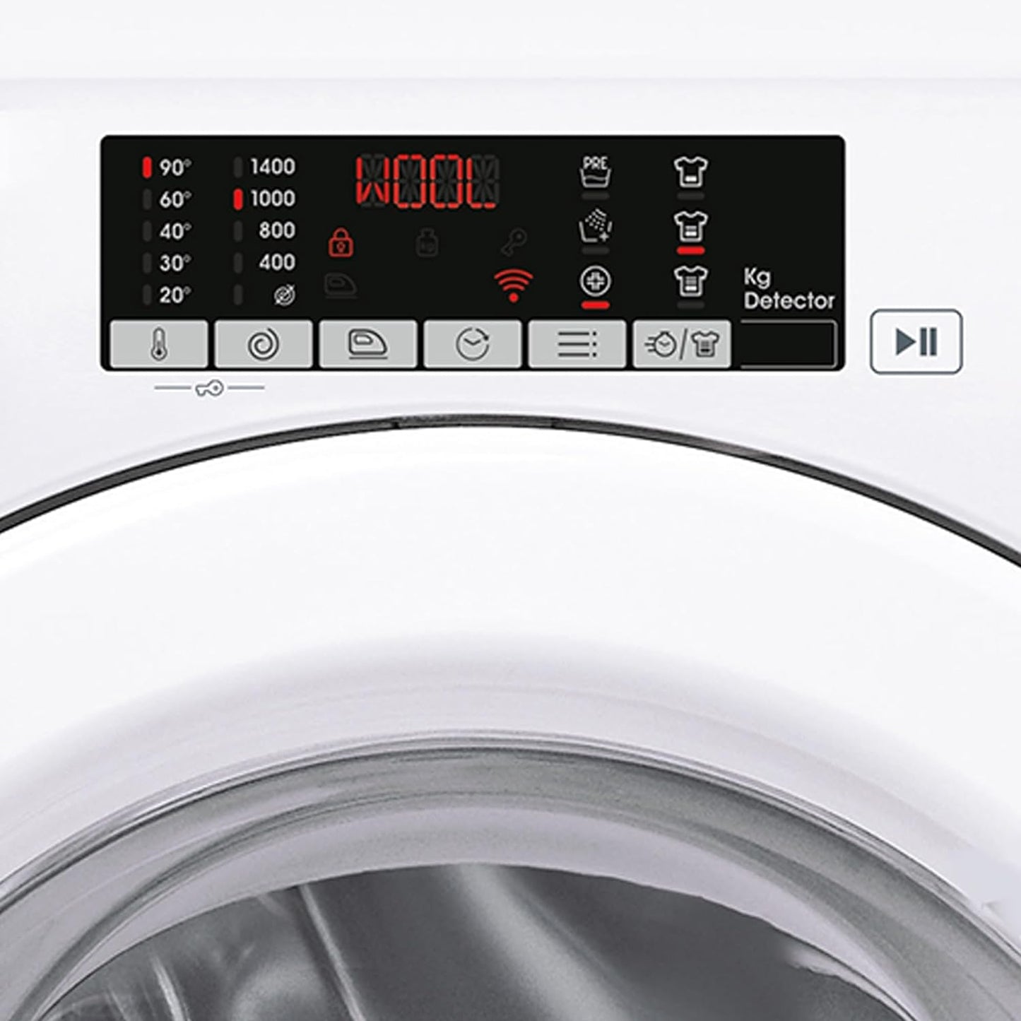 Smart CS 1410TXME/1-S Machine À Laver À Chargement Frontal, 10 Kg, 1400 Tours, Connectivité NFC, Pose Libre, 60 X 58 X 85 Cm, Blanc, Classe A