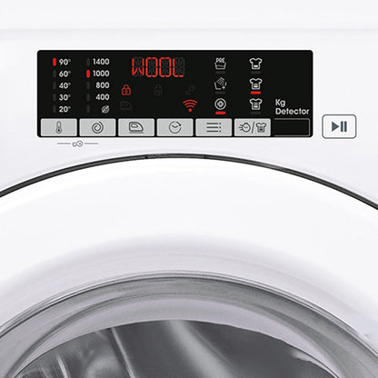 Smart CS 1410TXME/1-S Machine À Laver À Chargement Frontal, 10 Kg, 1400 Tours, Connectivité NFC, Pose Libre, 60 X 58 X 85 Cm, Blanc, Classe A