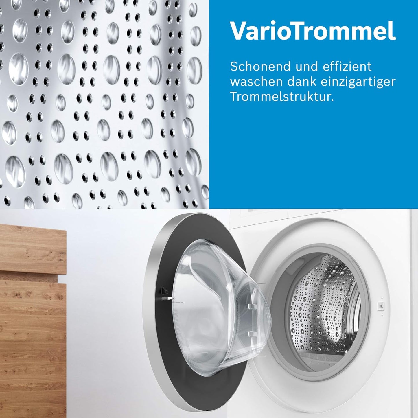 Hausgeräte WAN28K40 Série 4 Machine À Laver, 8 Kg, 1400 Tr/Min, Activewater Plus, Énergie Maximale Et Économie D'Eau, Protection Aquastop Contre Les Dommages Causés Par L'Eau, Moteur Ecosilence
