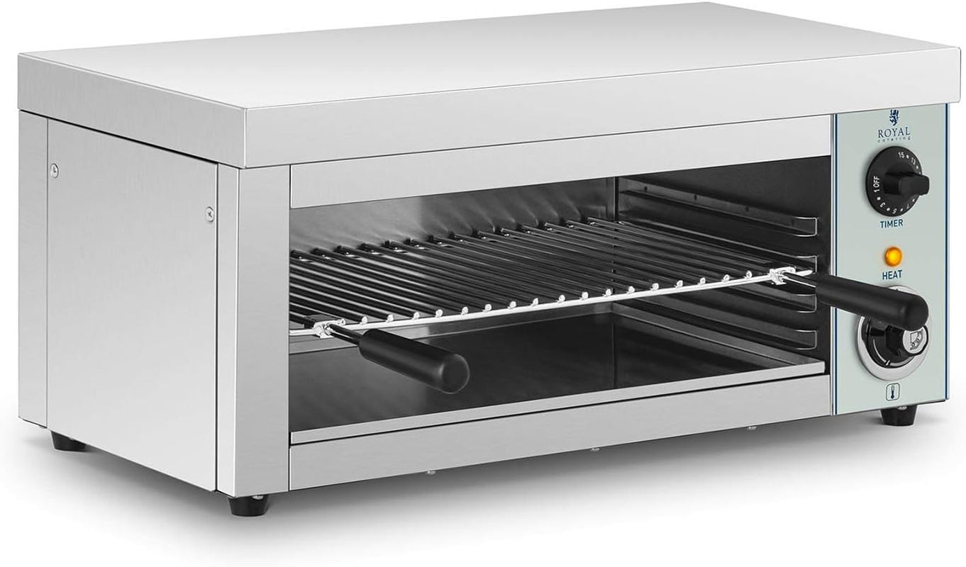 Salamandre Toaster Electrique Grill Cuisine RCES-2000-EGO (2.000 W, 32 X 61 X 28,50 Cm, 1 Élément Chauffant Infrarouge)