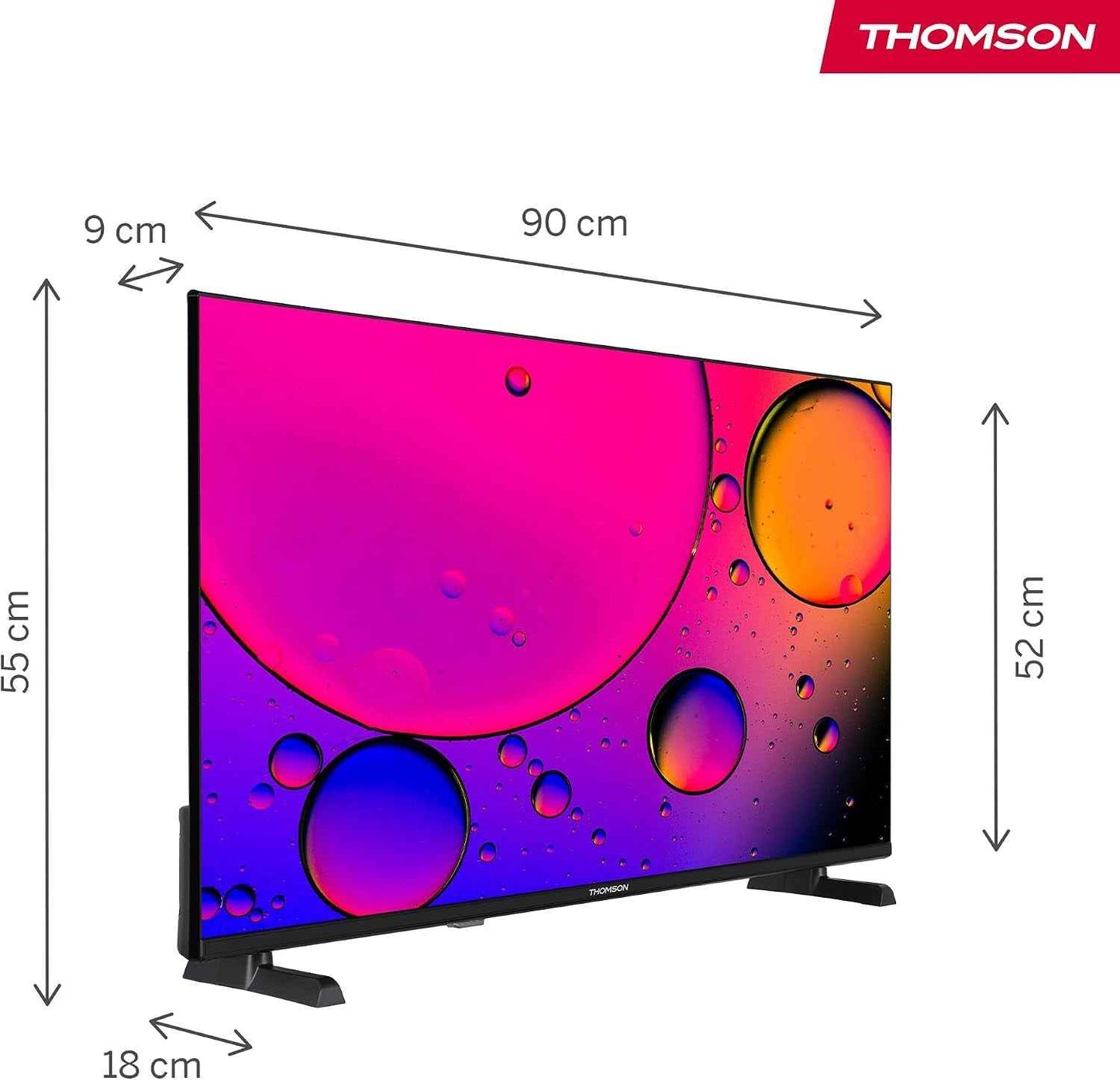 TV 40 Pouces (100 Cm) FHD Smart Fire TV, Commande Vocale Alexa, Triple Tuner (DVB-T/T2/C/S/S2), Dolby Audio, DTS Virtual:X, HDR10, Airplay, Wifi, Bluetooth, HDMI- 40FF2S34