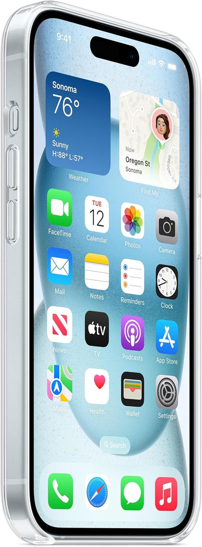 Coque Transparente Avec Magsafe Pour Iphone 15